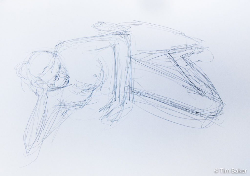 Ash, Life Drawing #10, Pencil, A2?