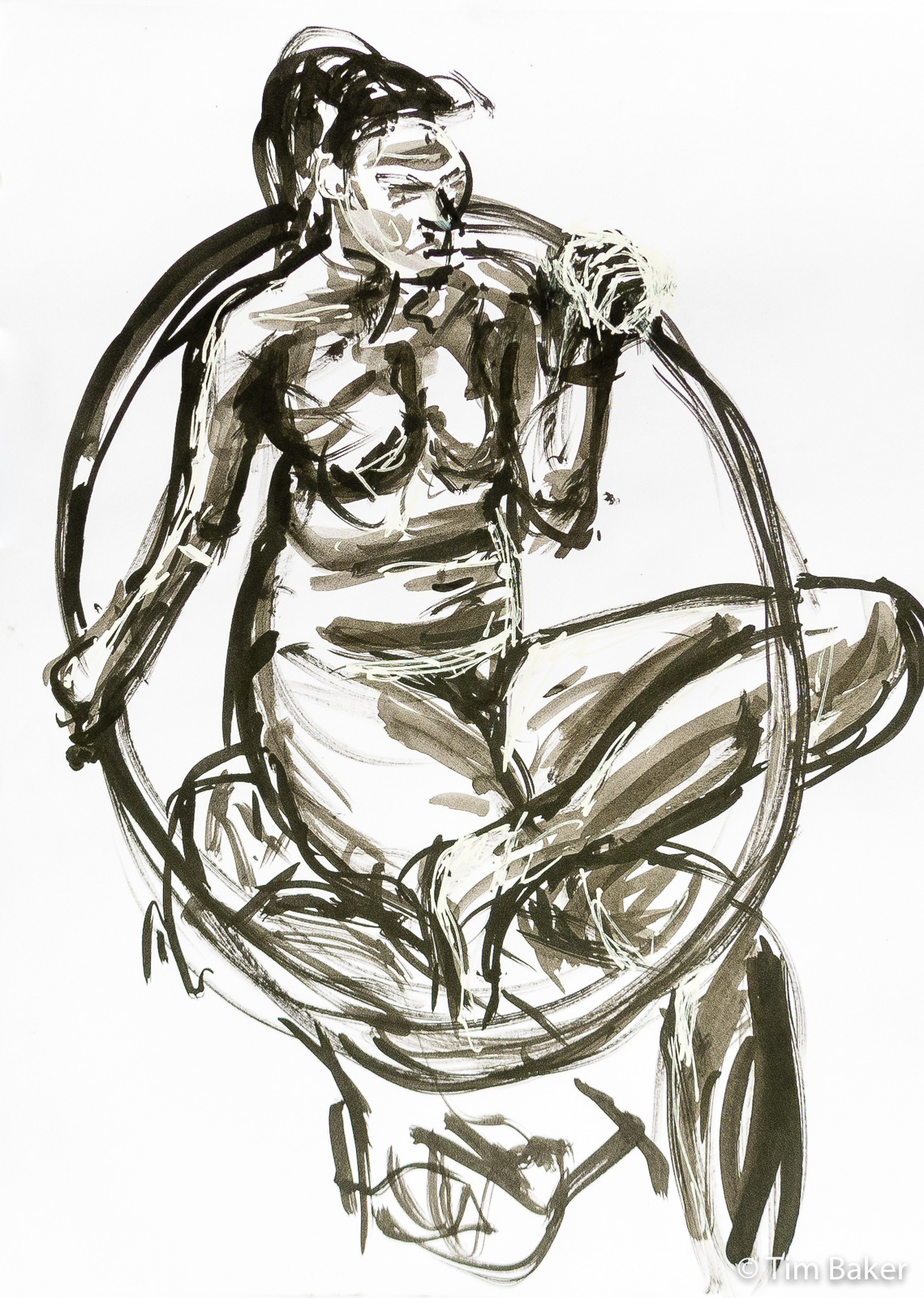 Life Drawing #25a – Hoopy