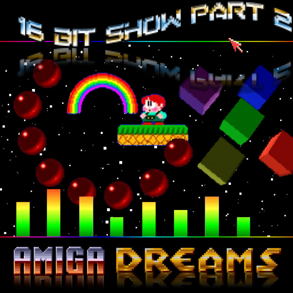268: 16-Bit 2 – Amiga Dreams, digital collage.