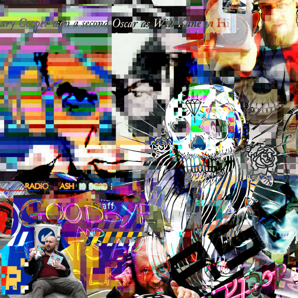 271: Pop Is Dead, digital collage of found image and images taken by me.