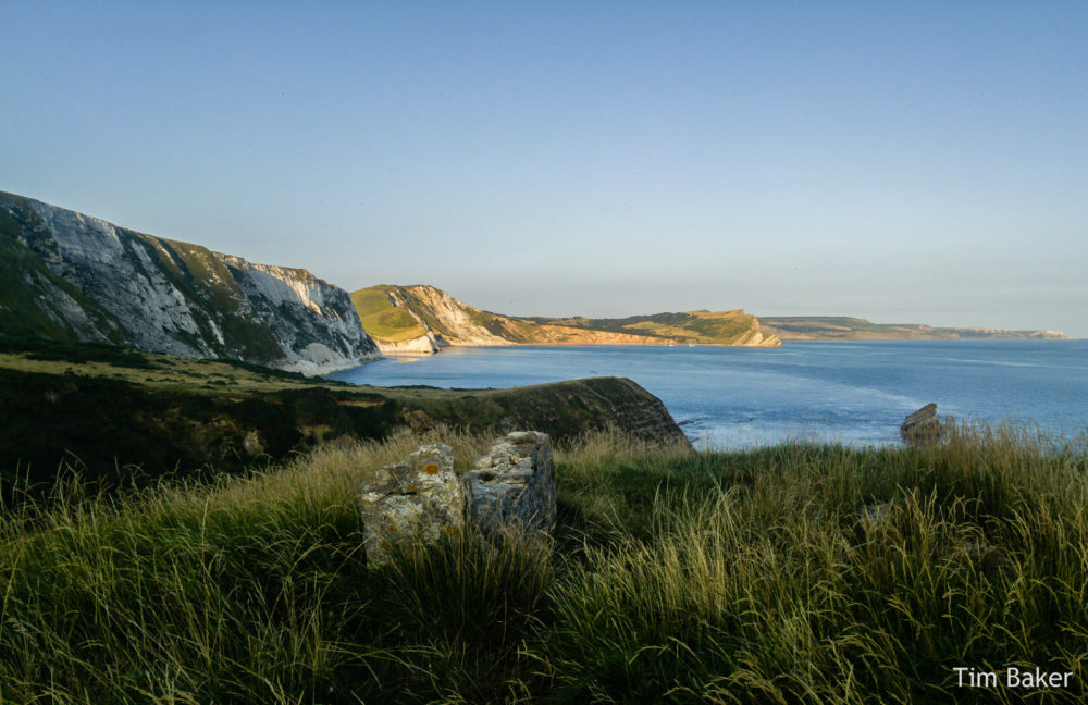 Mupe Bay and ruin, looking siren-like and deceptively welcoming. I WILL BE BACK! Dorset Jurassic Coast Lulworth Durdle Door Mupe Bay Seascape Cliffs Rocks Sea Painting